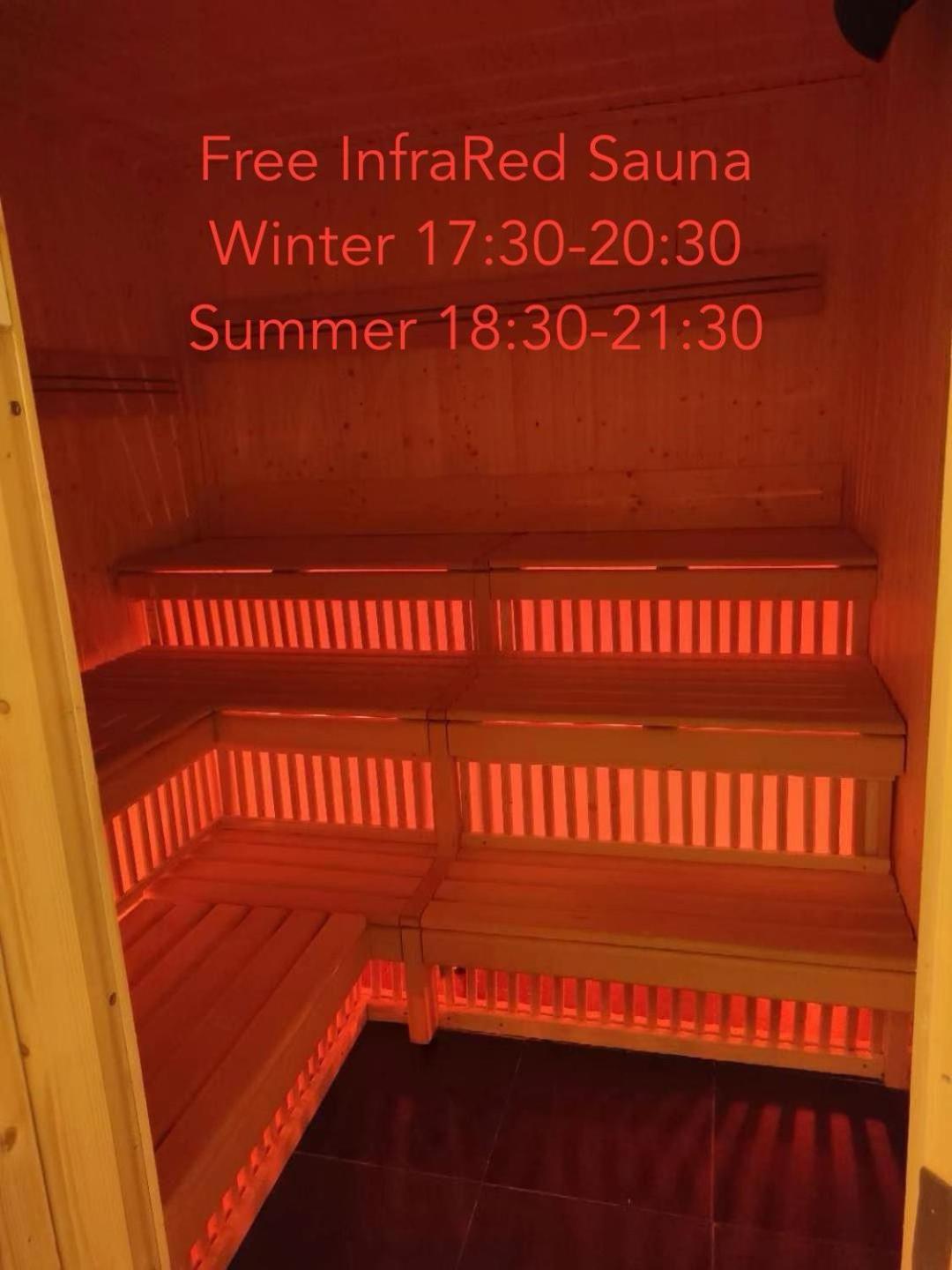 Center, Sauna, View - Haus Linaria 洛伊克巴德 外观 照片