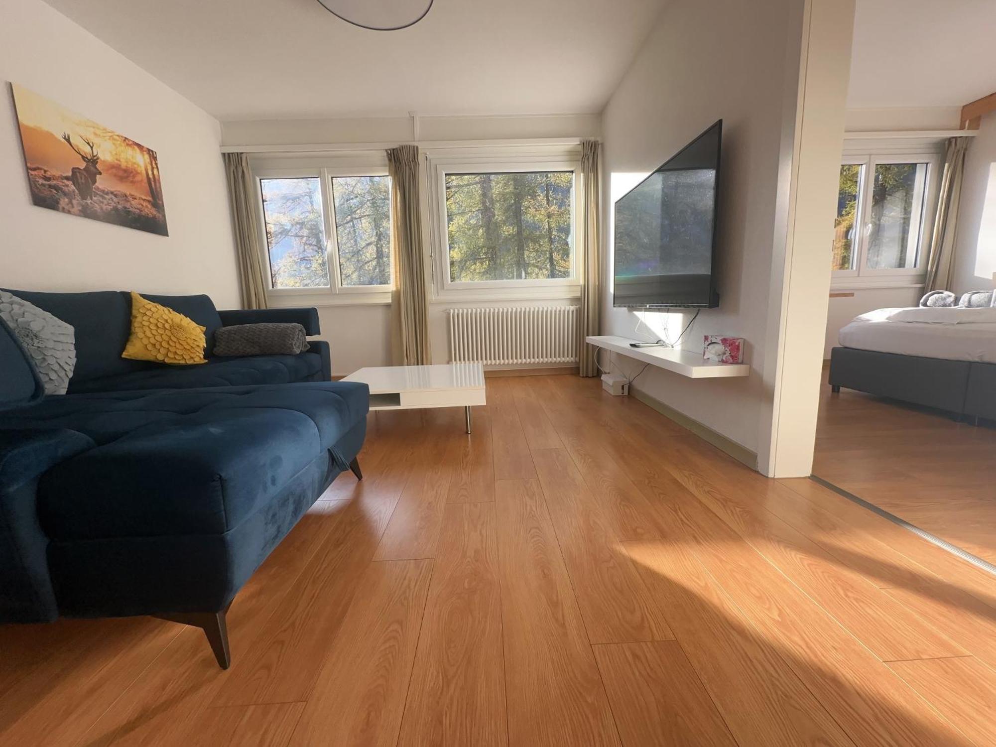 Center, Sauna, View - Haus Linaria 洛伊克巴德 外观 照片